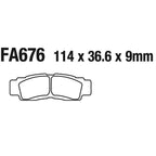 EBC - Brake Pads - FA676R
