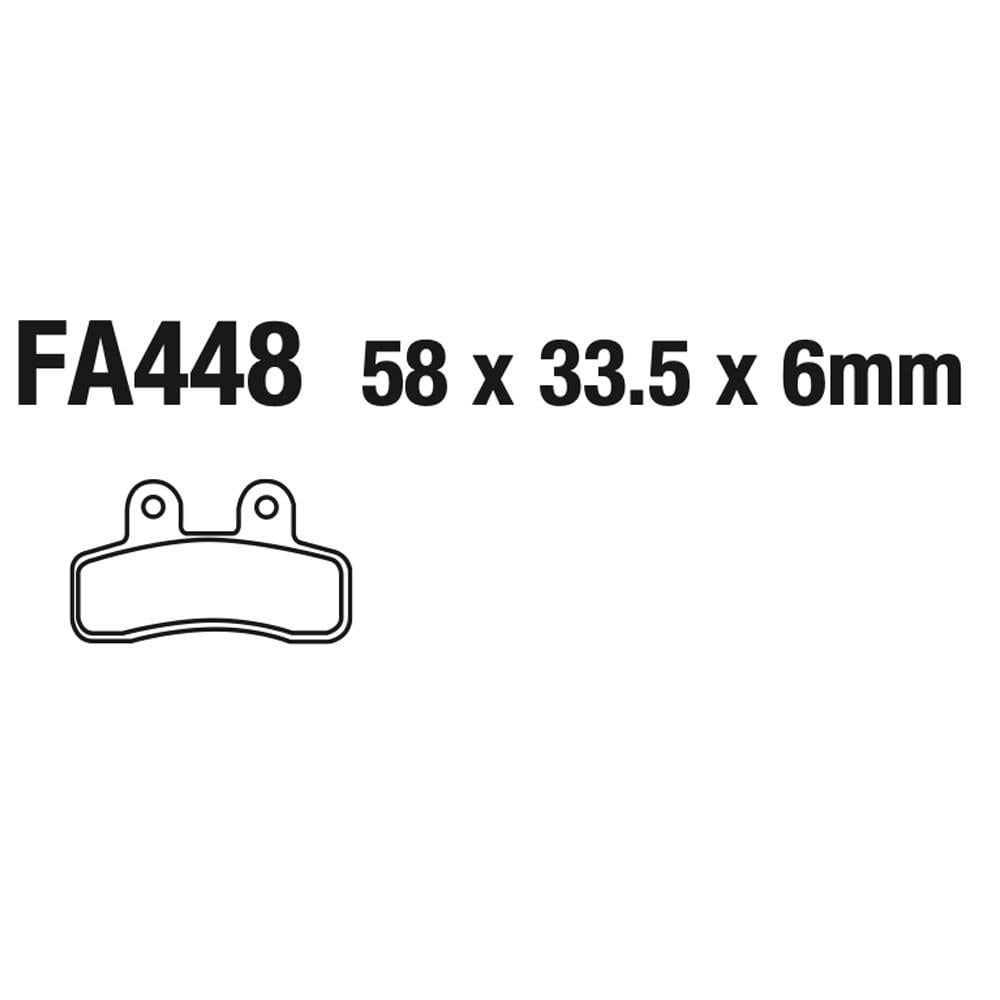 EBC - Brake Pads - FA448 (Certain Pitbikes)