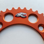 Renthal Rear Sprocket Ultralight 491U-415 - KTM SX50 14-27, SX-E5 20-27, Husqvarna TC50 17-27, EE-5 20-27, Gas Gas MC50 21-27, MC-E5 21-27