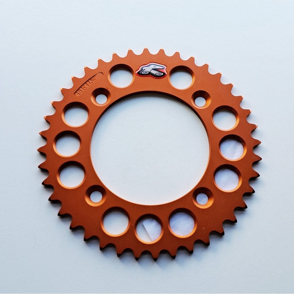 Renthal Rear Sprocket Ultralight 491U-415 - KTM SX50 14-26, Husqvarna TC50 17-26, Gas Gas MC50 21-26