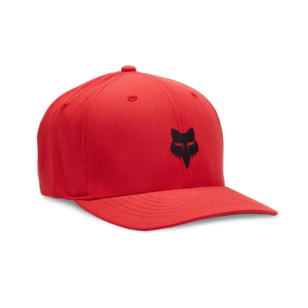 FOX Racing Mens Cap - FOX HEAD Select Flexfit Hat (Flame Red)