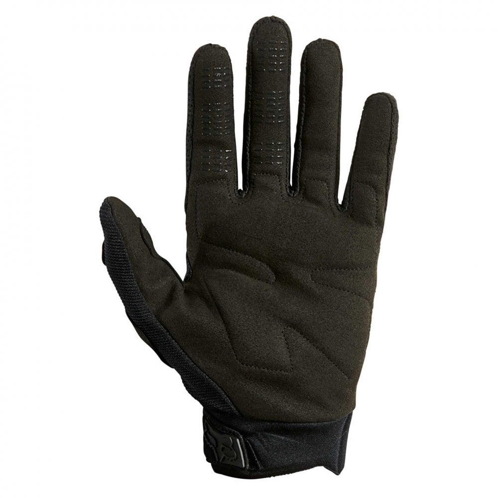 FOX (SALE) Gloves - DIRTPAW **Retro Logo** (Black/Black)
