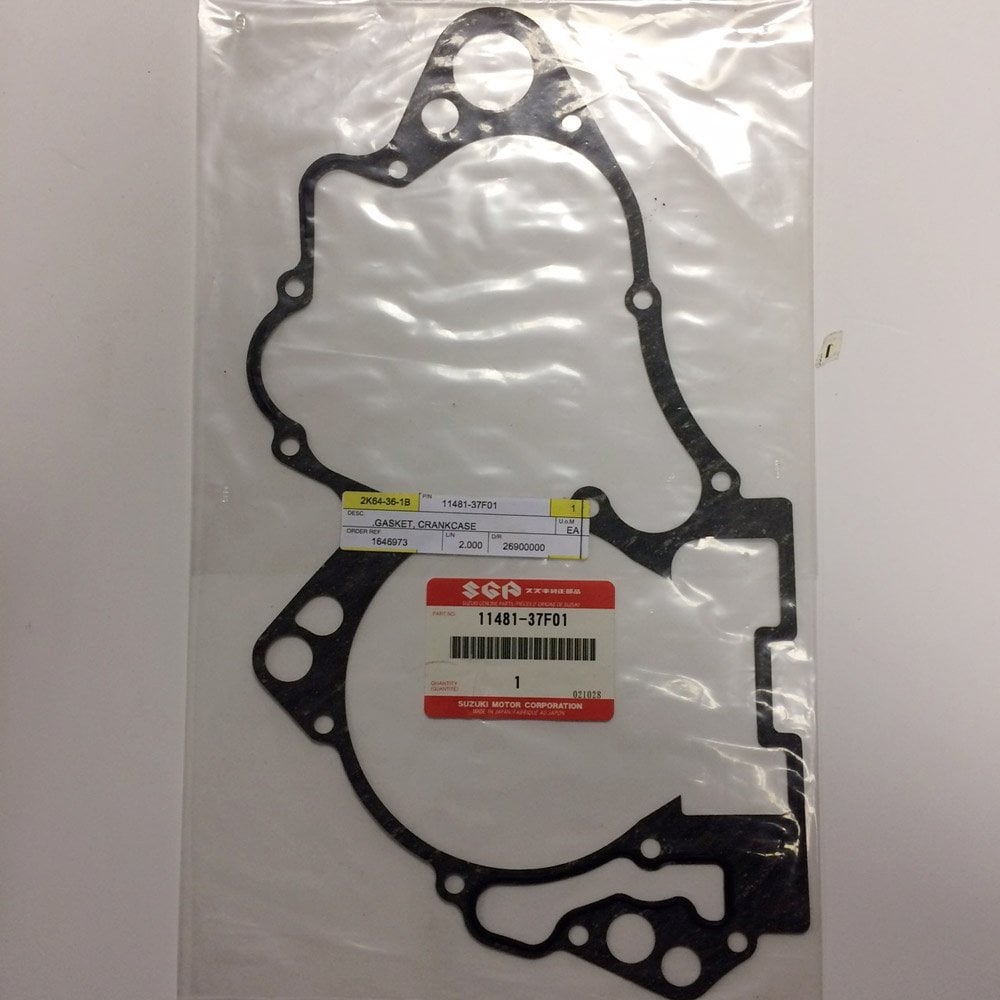 Suzuki Genuine Part - Gasket, Crankcase (RM250 K2-2002) - 11481-37F01-000