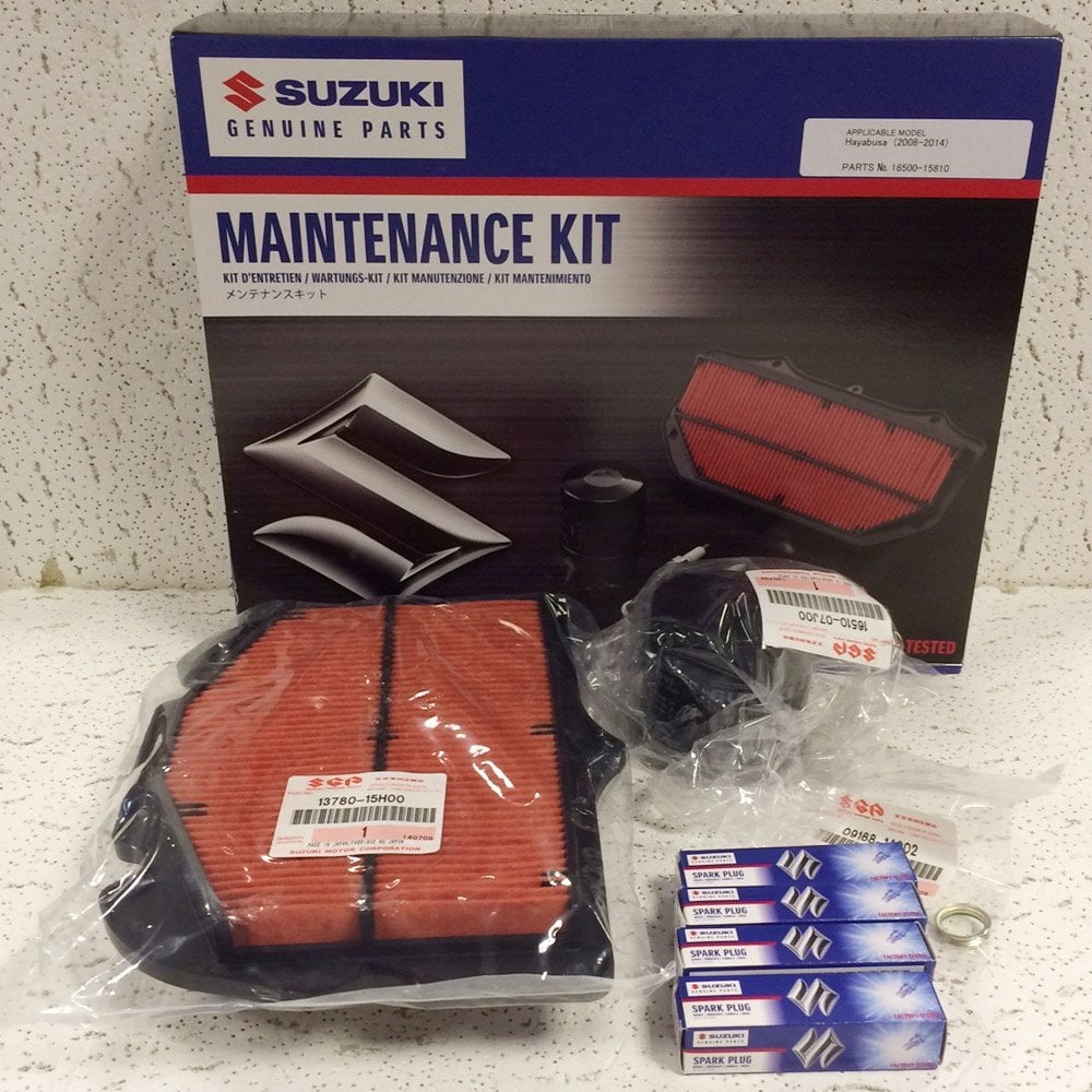 Suzuki Genuine Part - Service/Maintenance Kit - 16500-15810-000 (GSX1300R Hayabusa (08-16) K8-L6)