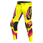 FXR (MX26) MX Jersey & Pant Kit Deal - PODIUM Relay (Yellow/Razz/Black)