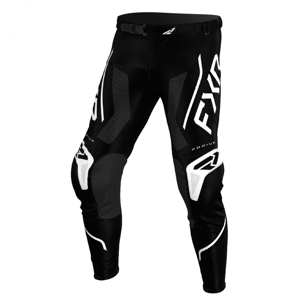 FXR (MX26) Youth MX Jersey & Pant Kit Deal - PODIUM (Black/White)