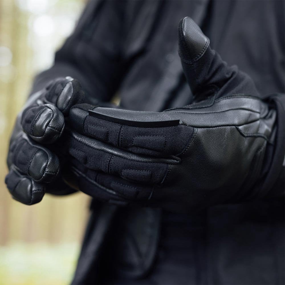 Merlin (SALE) Women's Motorcycle Gloves - Cerro D3O WP - Black