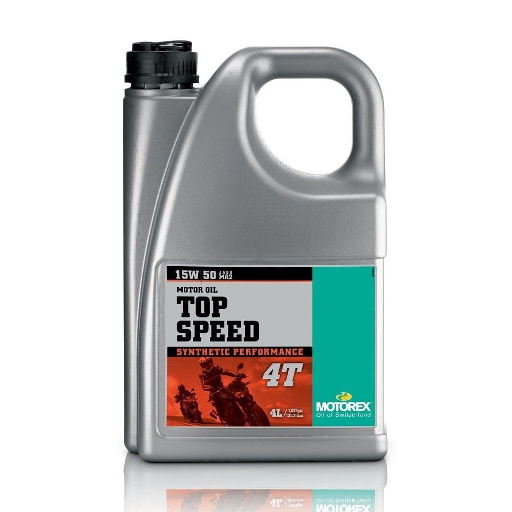 Motorex - 4T/Gearbox - Top Speed - SEMI-SYNTHETIC - 15w/50 - 4L