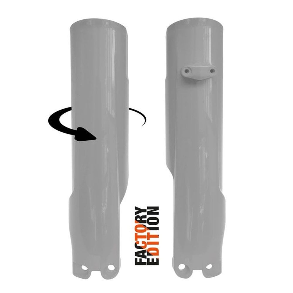RaceTech - Fork Guards - FULL-WRAP - KTM SX/SXF 125-450 23-26, EXC/EXCF 125-450 24-26, Husqvarna TC/FC 125-450 23-26, TE/FE 125-450 24-26