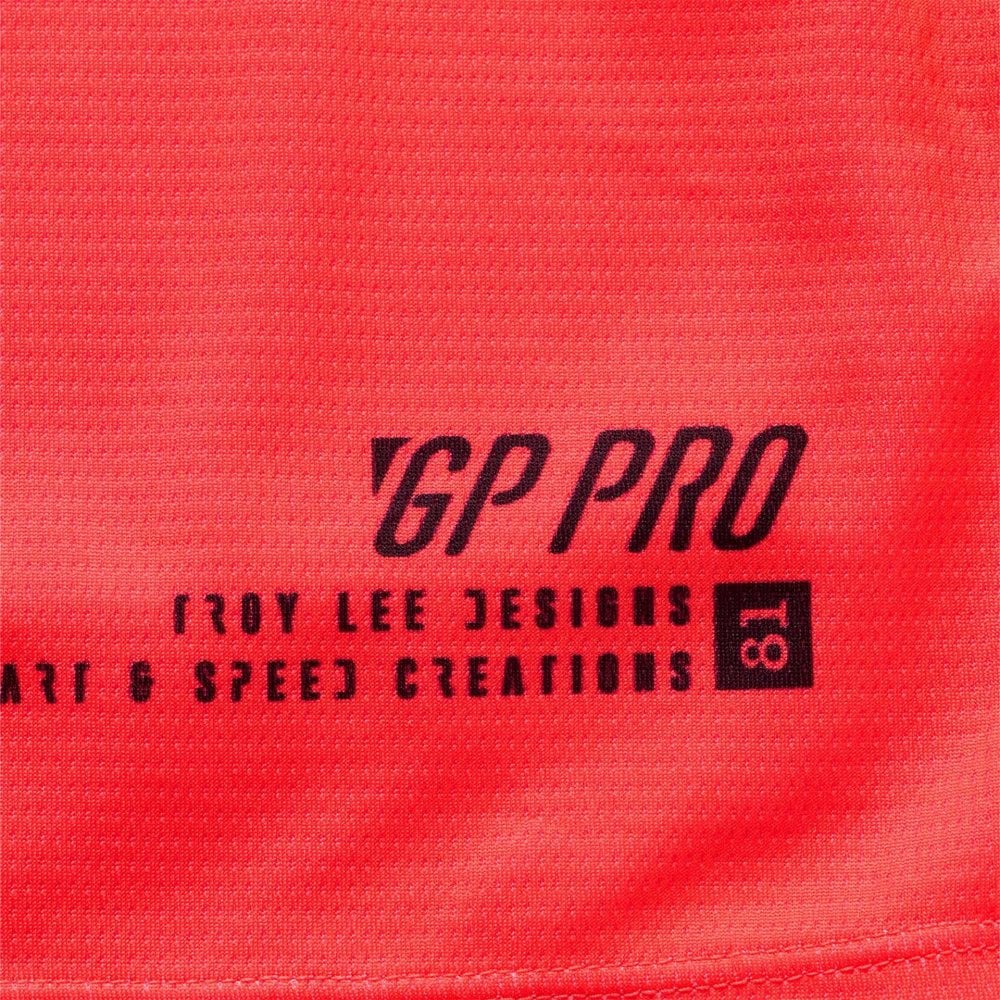 Troy Lee Motocross Jersey - GP Pro SWERVE (Infra Red/Flo Yellow)