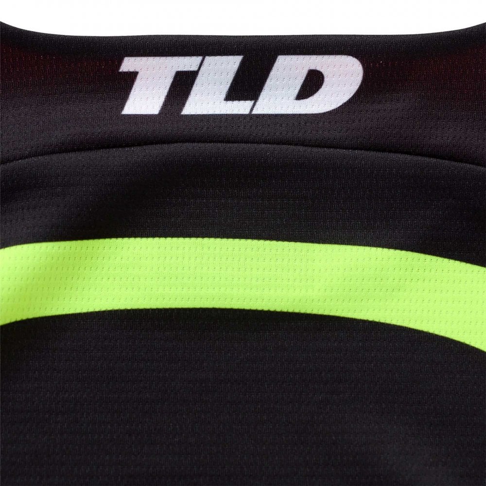 Troy Lee Motocross Jersey - GP Pro SWERVE (Infra Red/Flo Yellow)