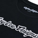 Troy Lee Designs Youth T-Shirt - SIGNATURE (Black)