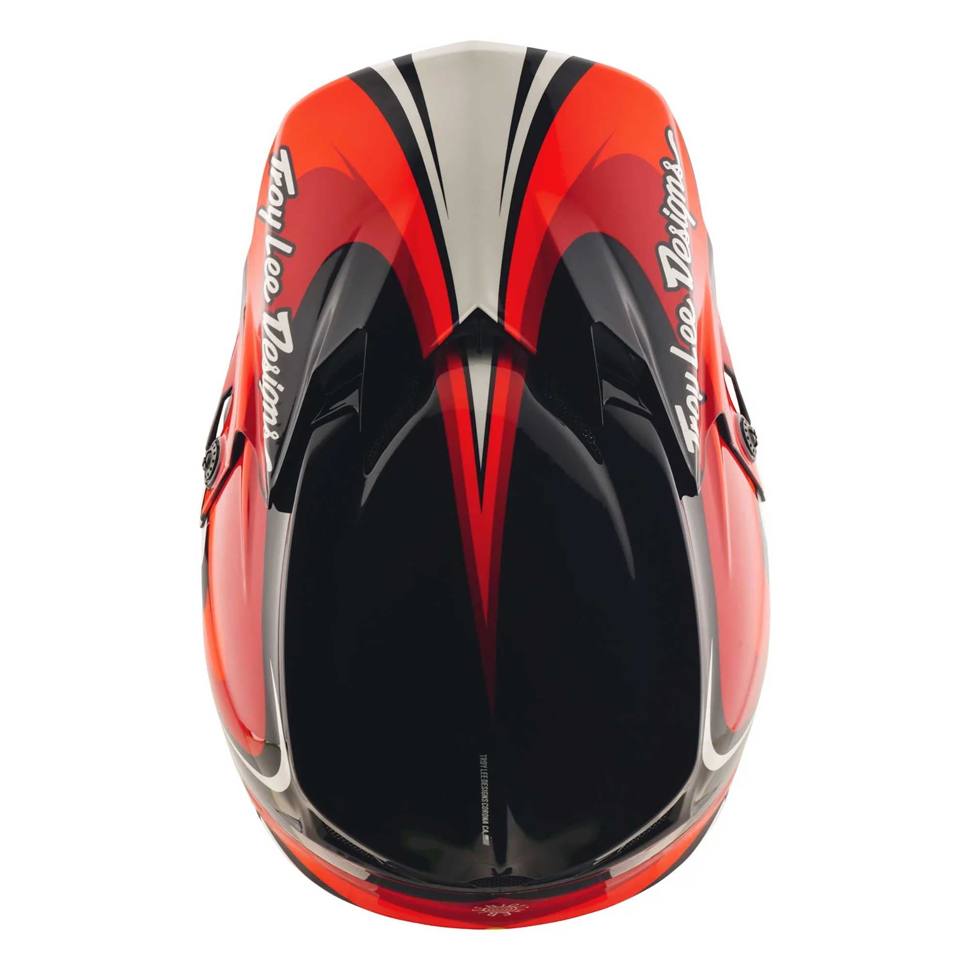Troy Lee Motocross Youth Helmet - GP Pro MIPS CROSSOVER (Black/White/Red)