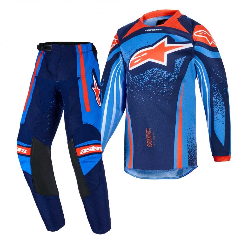 Alpinestars Corozal V3 Drystar WP Motorcycle Short Gloves (Black/Deep Gray/Red Fluo)