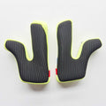 Fox (Spares) Cheek Pads - V3RS 24-26 - Black/Yellow - 31mm (XL)
