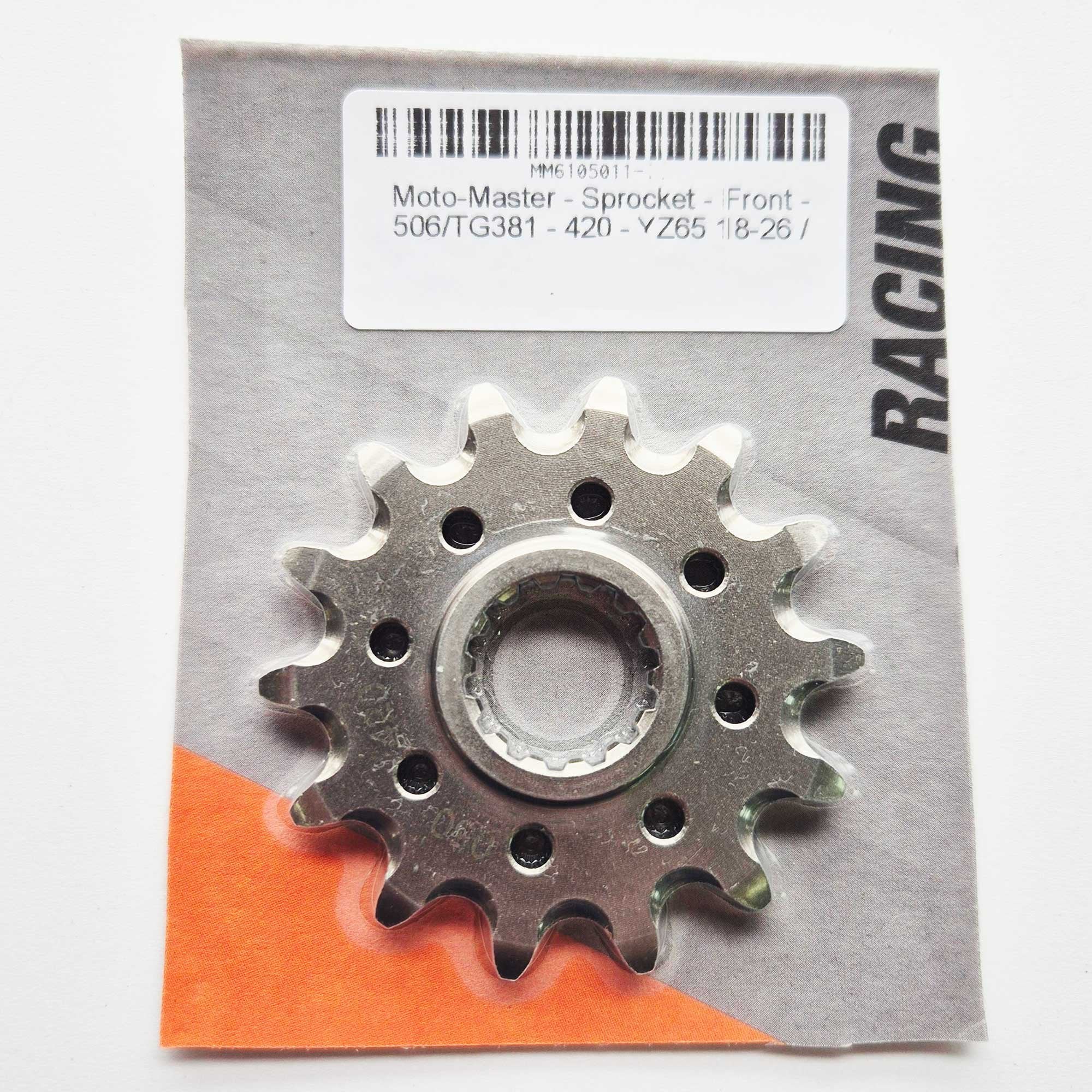 Moto-Master - Sprocket - Front - 506/TG381 - 420 - YZ65 18-26