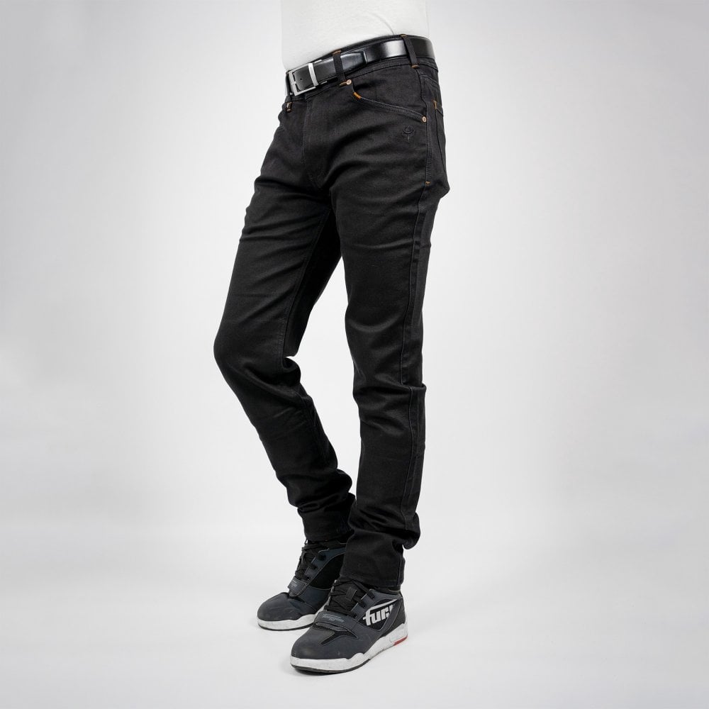 Bull-It Trojan (AA) SLIM Jeans (Black) - Short Leg