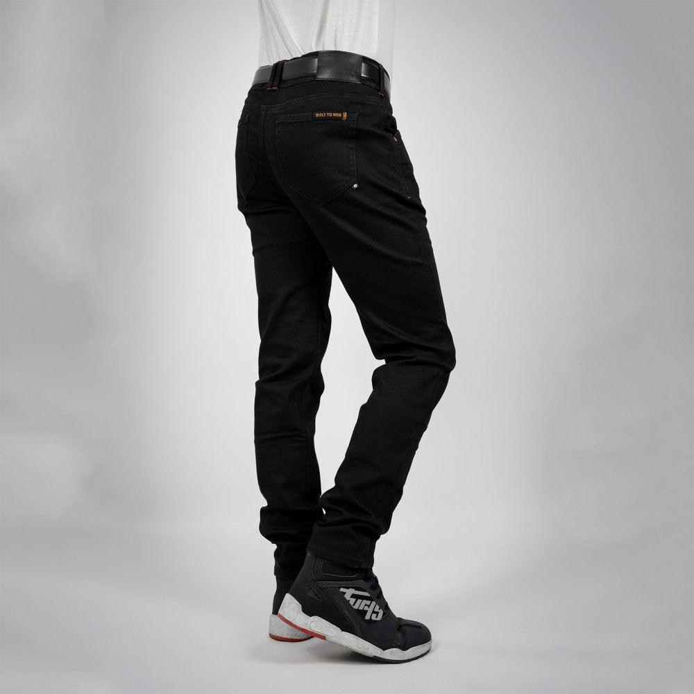 Bull-It Trojan (AA) SLIM Jeans (Black) - Short Leg