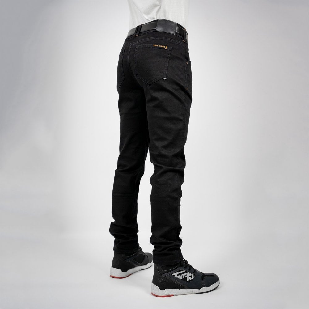 Bull-It Trojan (AA) SLIM Jeans (Black) - Short Leg