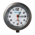 Oxford - AnaClock - Titanium Face - White Case