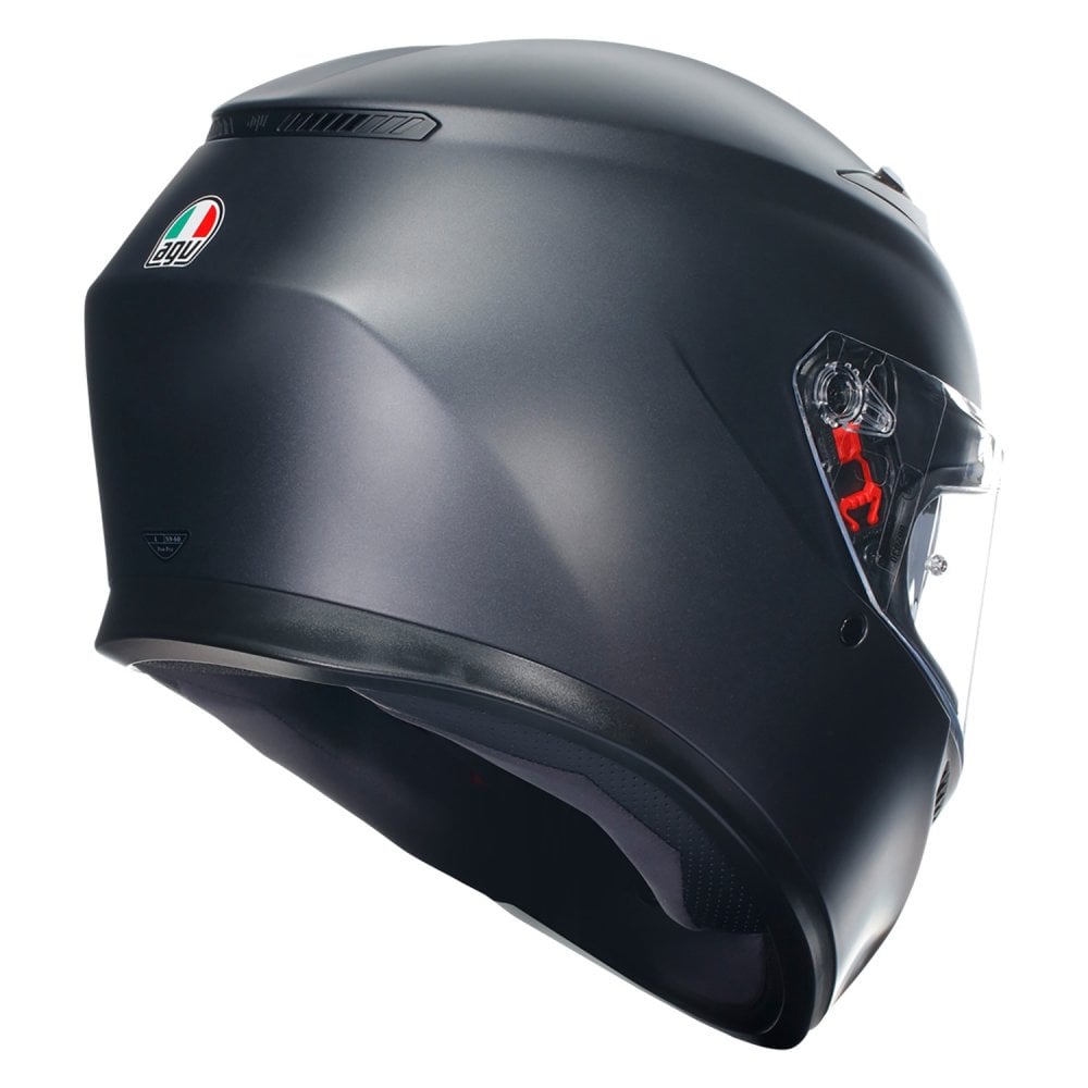 AGV (2025) Helmet - K3 (ECE2206) Solid (Matt Black)