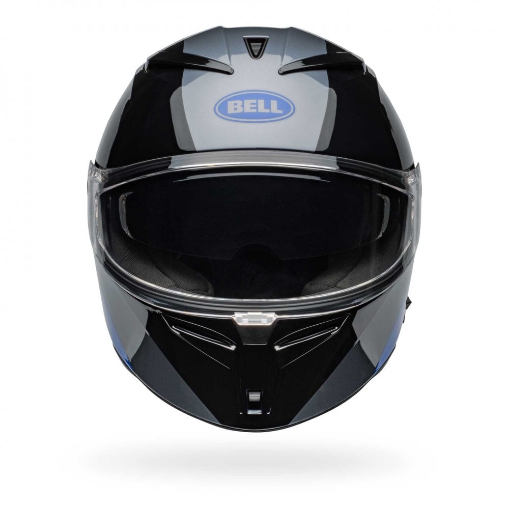 BELL LITHIUM SHEAR Road Helmet (Gloss Black/Grey/Blue)