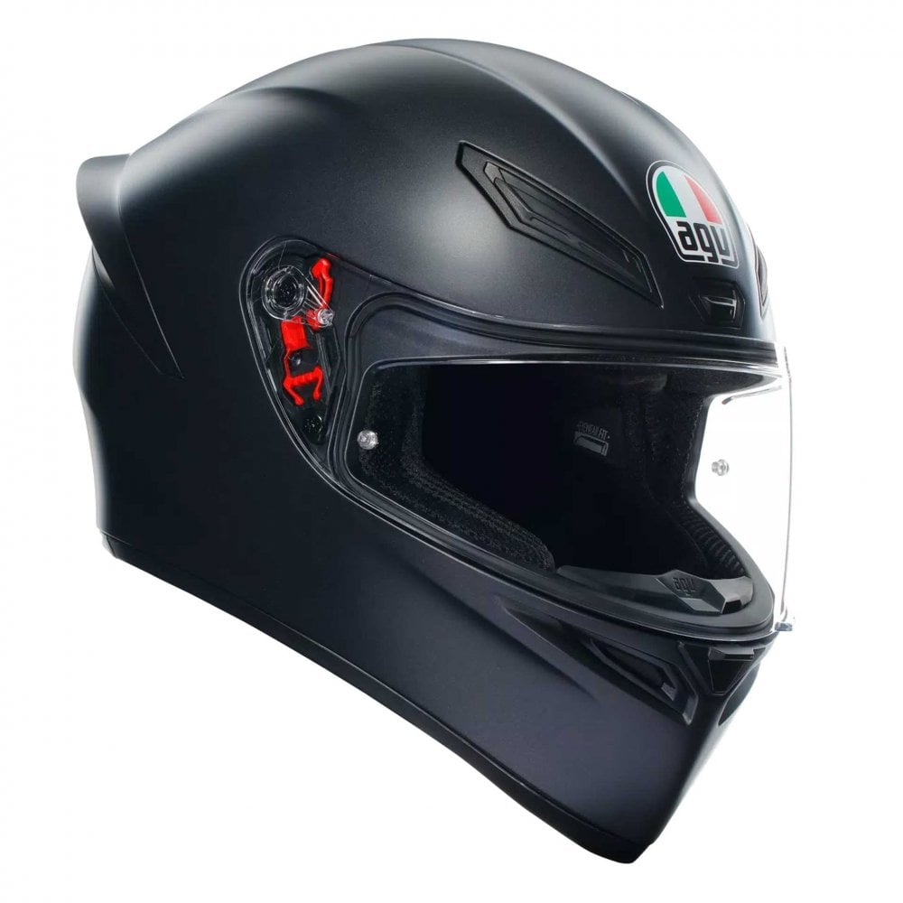 AGV K1-S Solid Motorcycle Helmet (Matt Black)