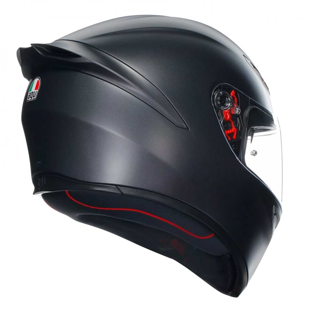 AGV K1-S Solid Motorcycle Helmet (Matt Black)