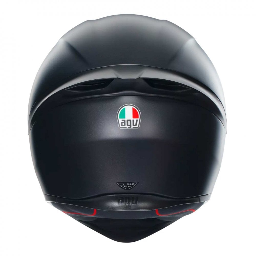 AGV K1-S Solid Motorcycle Helmet (Matt Black)