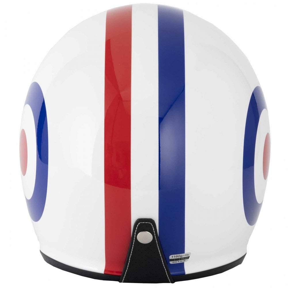 Vcan (2025) Helmet - H589 Classic - Roundel (White/Blue/Red)
