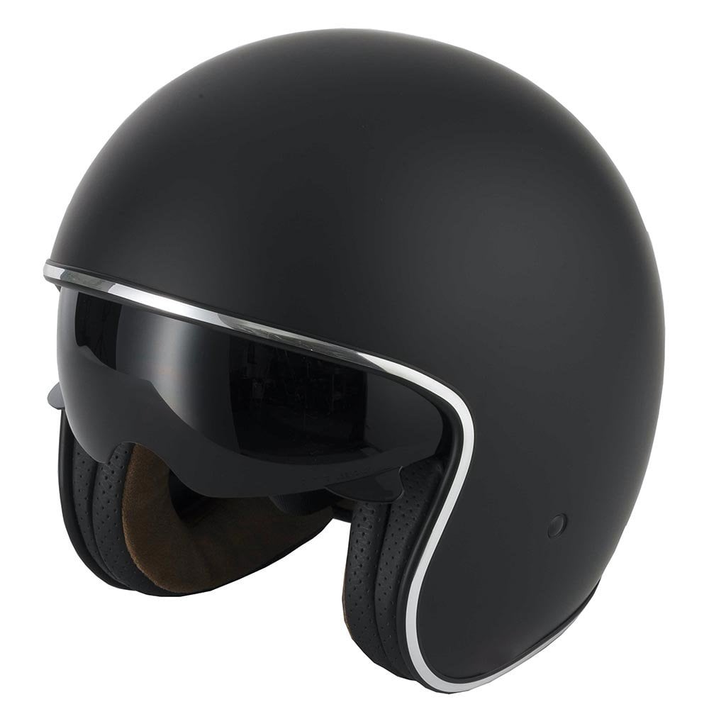 Vcan (2025) Helmet - V537 Classic (Matt Black)