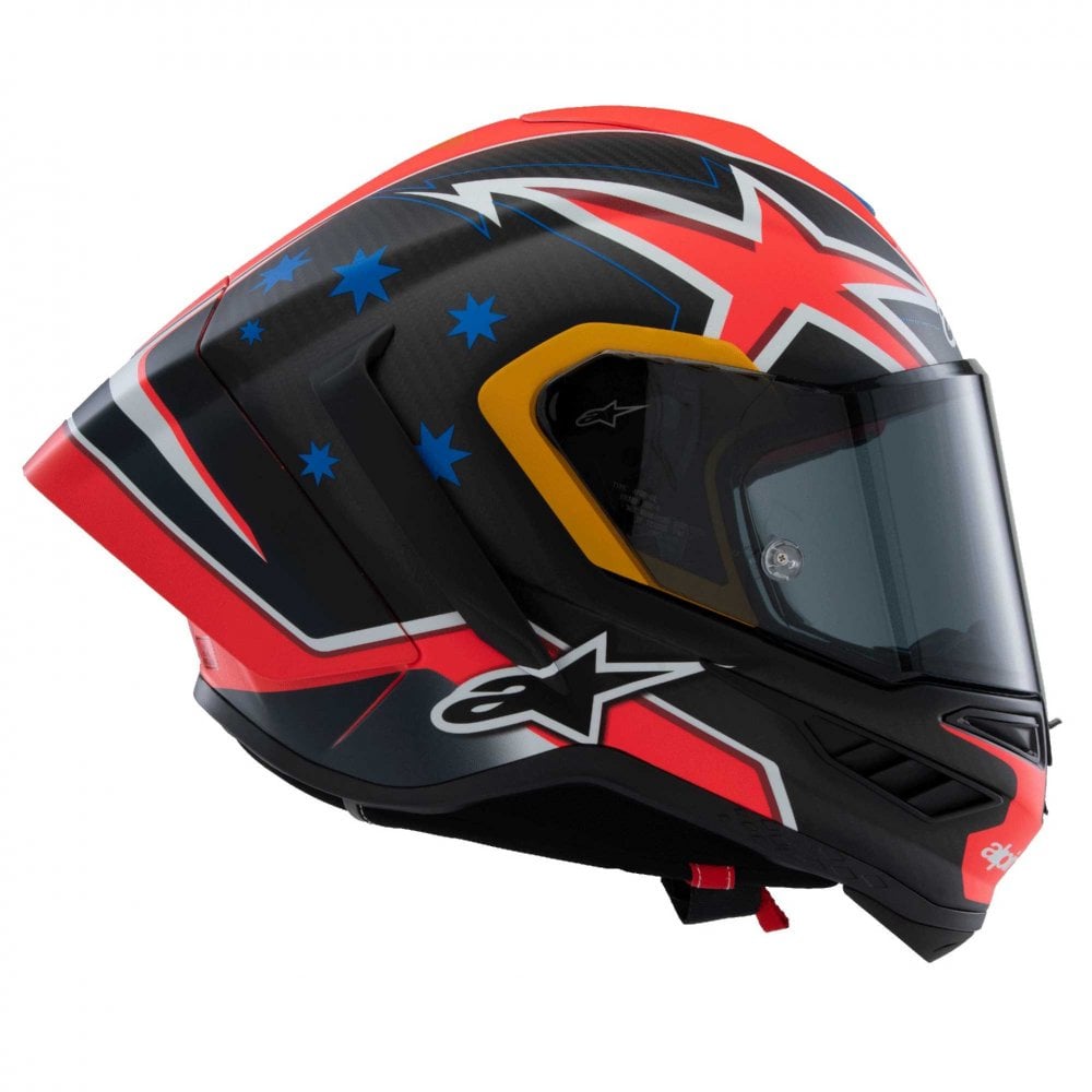 Alpinestars (Limited Edition) Helmet - Supertech S-R10 Jack Miller *Thriller 43* (Carbon/Red Matt)