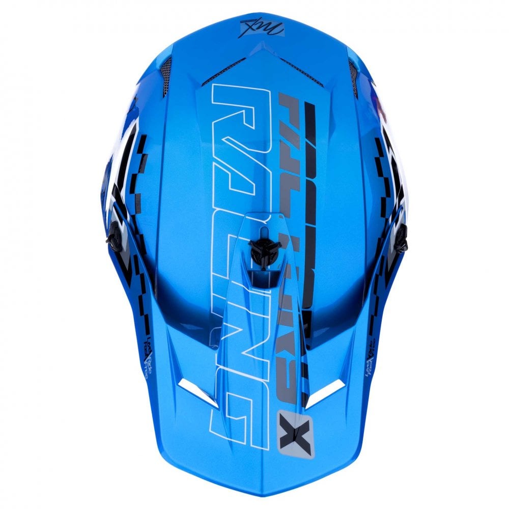FXR (MX26) Youth Helmet - Clutch (Blue)