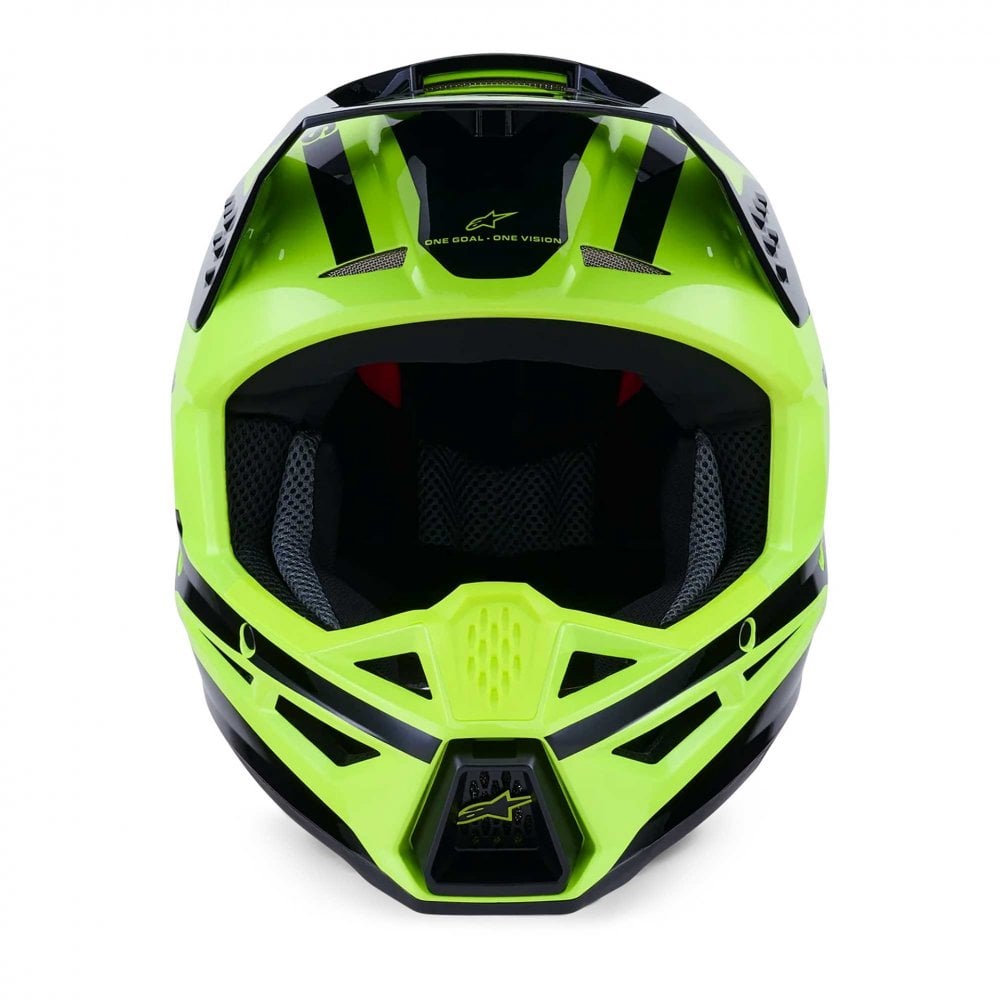 Alpinestars (MX26) MX Helmet - S-M3 HEAT (Yellow Fluo/Black Gloss)