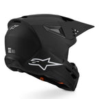 Alpinestars S-M3 SOLID MX Helmet (Matte Black)