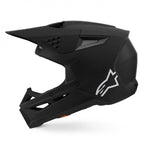 Alpinestars S-M3 SOLID MX Helmet (Matte Black)