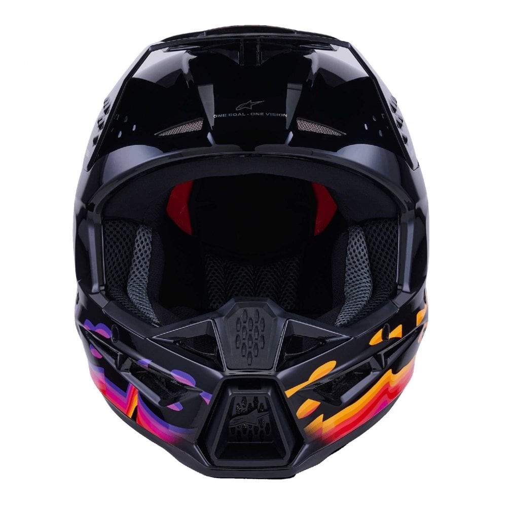 Alpinestars (SALE) MX Helmet - S-M3 FORCE (Black Gloss)