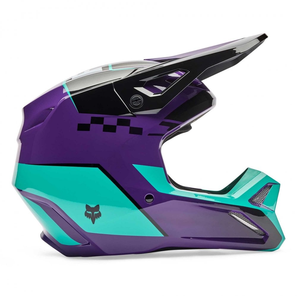 FOX MX | Enduro Helmet - V1 COLLECT (Grape/Teal/Black)