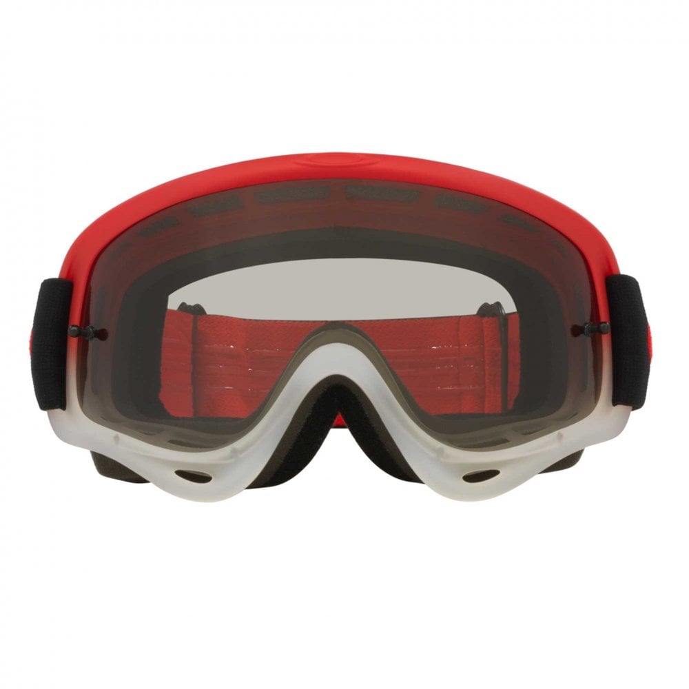 Oakley O-Frame Goggles (Team Red) - Light Grey Lens