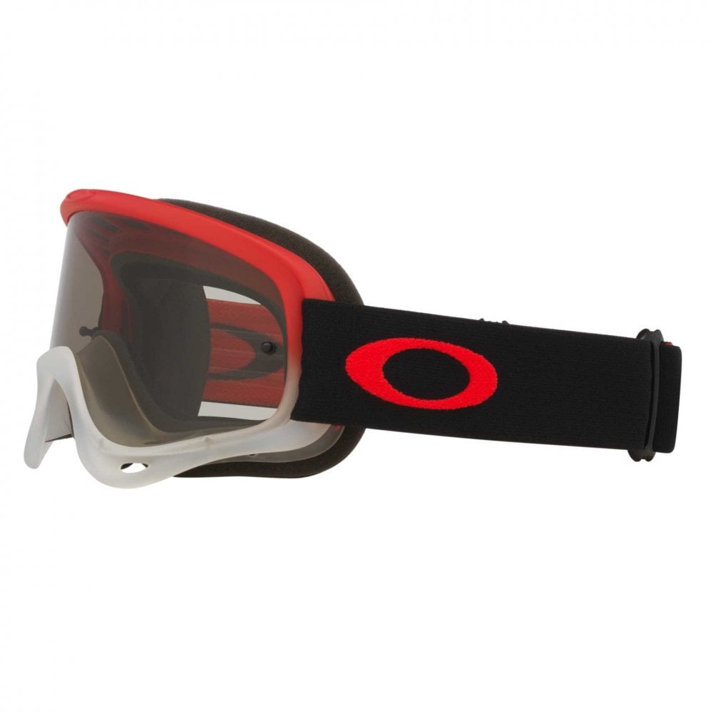 Oakley O-Frame Goggles (Team Red) - Light Grey Lens