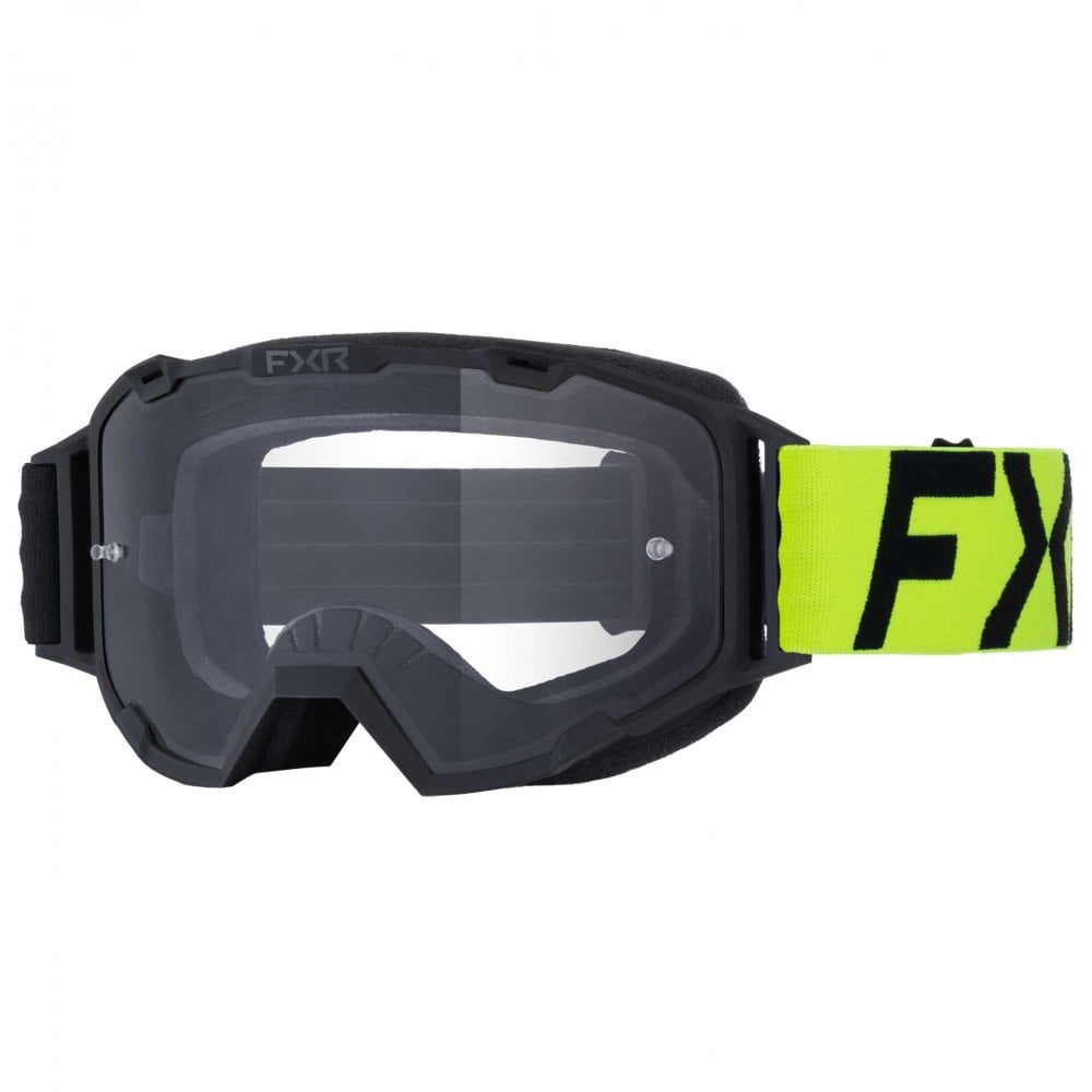 FXR (MX26) Youth Goggles - Maverick Prime (Hi Vis)