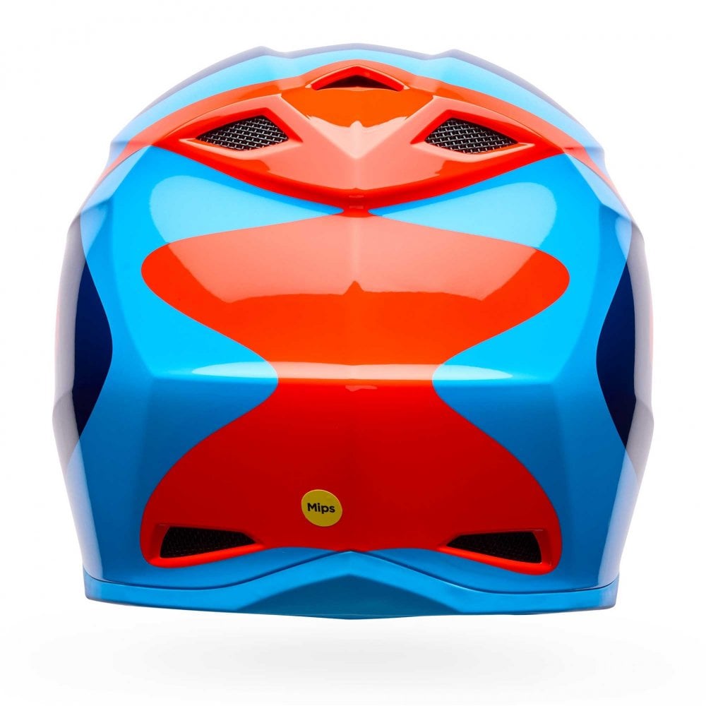 Bell MX | Enduro Helmet - MX-10 MIPS WAVE (Orange/Blue/Black)