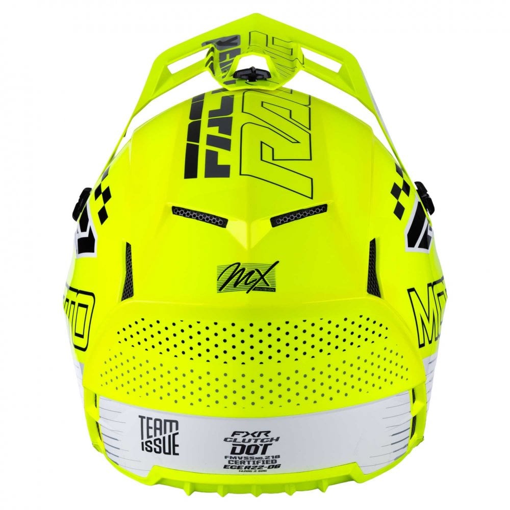 FXR (MX26) Helmet - Clutch RACE - DIV (Hi Vis)