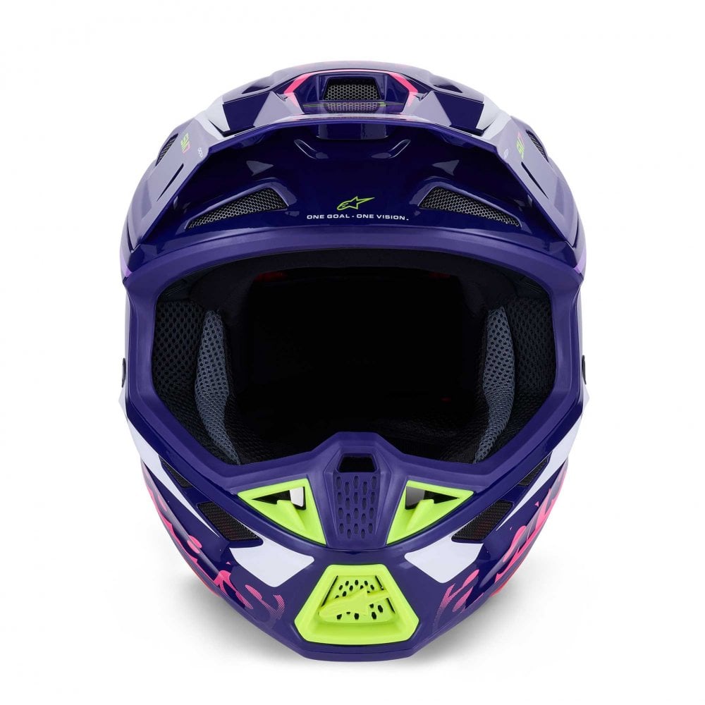 Alpinestars (MX26) MX Helmet - S-M7 DEED (Purple/Pink Gloss)