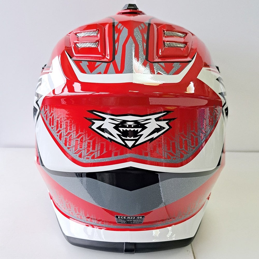 Wulfsport (MX27) Helmet - Youth - AIR-X - Red