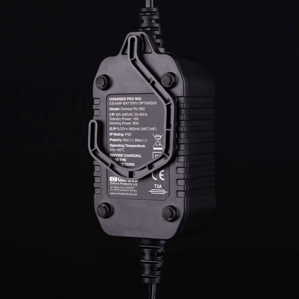Oxford Battery Charger - Oximiser PRO 900 (EL201) (6V/12V 0.8amps)