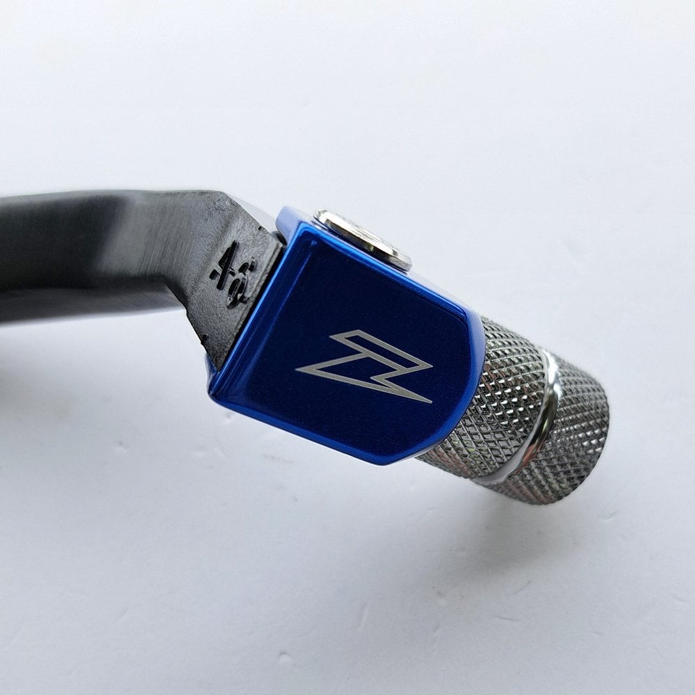 Zeta - Gear Lever - Revolver Adjustable - YZ125/250 05-26, YZ125X 17-26, YZ250X 16-26 - Black w/Blue