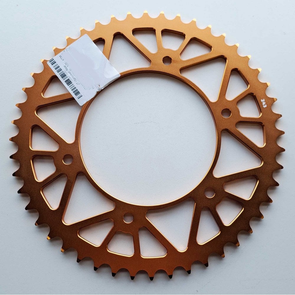JT - Sprocket - Rear - JTA897/224U/TR130 - 520 - KTM 125-530 90-26, Husqvarna 125-501 14-26, Gas Gas 125-450 21-26, Triumph 250/450 24-26, STARK - Orange