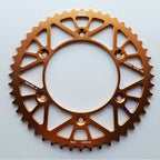 JT - Sprocket - Rear - JTA897/224U/TR130 - 520 - KTM 125-530 90-27, Husqvarna 125-501 14-27, Gas Gas 125-450 21-27, Triumph 250/450 24-27, STARK - Orange