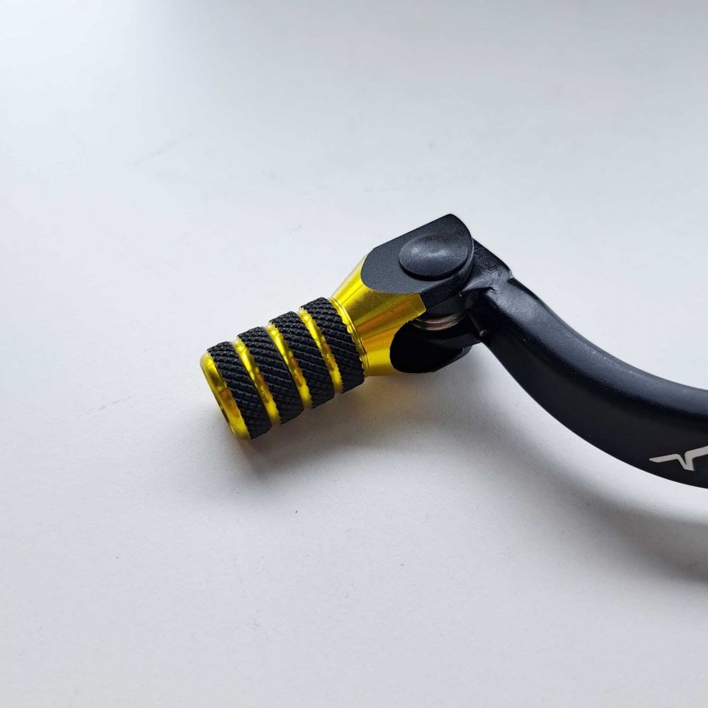 Apico - Gear Lever - Elite - RMZ450 08-26 - Black w/Yellow
